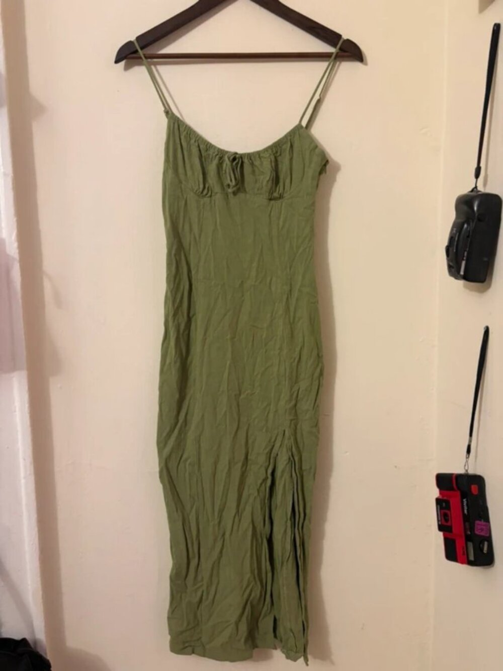 Zara Green dress